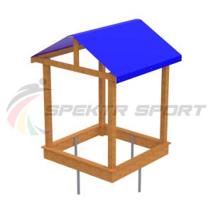 Купить Песочница с крышей в Ревде 