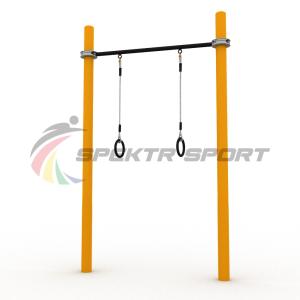 Купить Турник классический для занятий Воркаут с кольцами SP WRK-07 + Rings_76mm в Ревде 